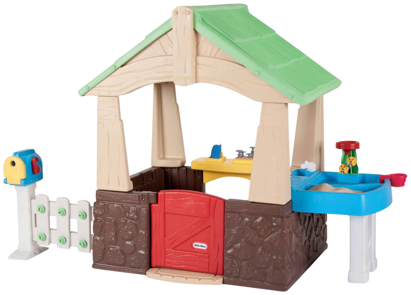 Little Tikes Delux Home Garden Playhouse Usa