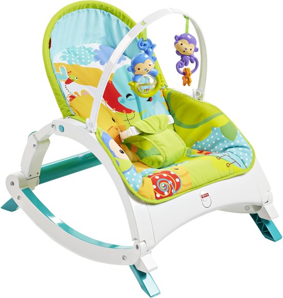 Fisher Price Bg Rainforest Friends Newborn To Toddler Portable