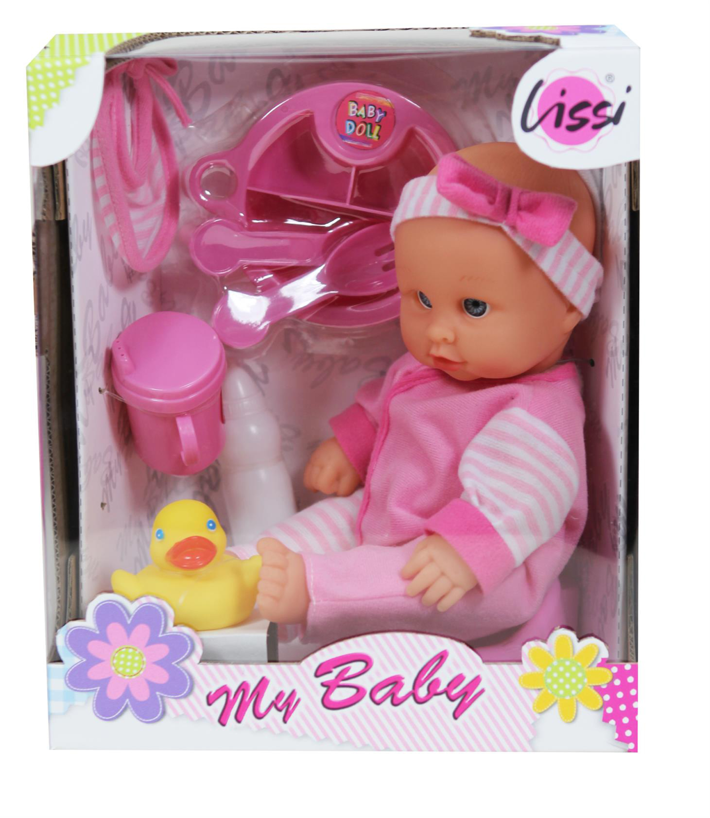 Lissi Drink And Wet Baby With Accessories 30cm Action Toys