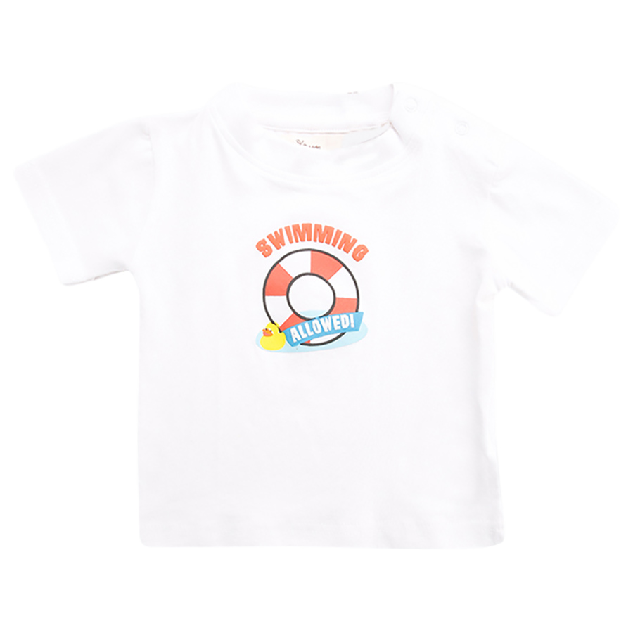 kids swimming t shirt