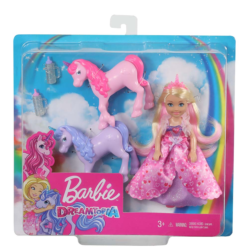 barbie chelsea and unicorn