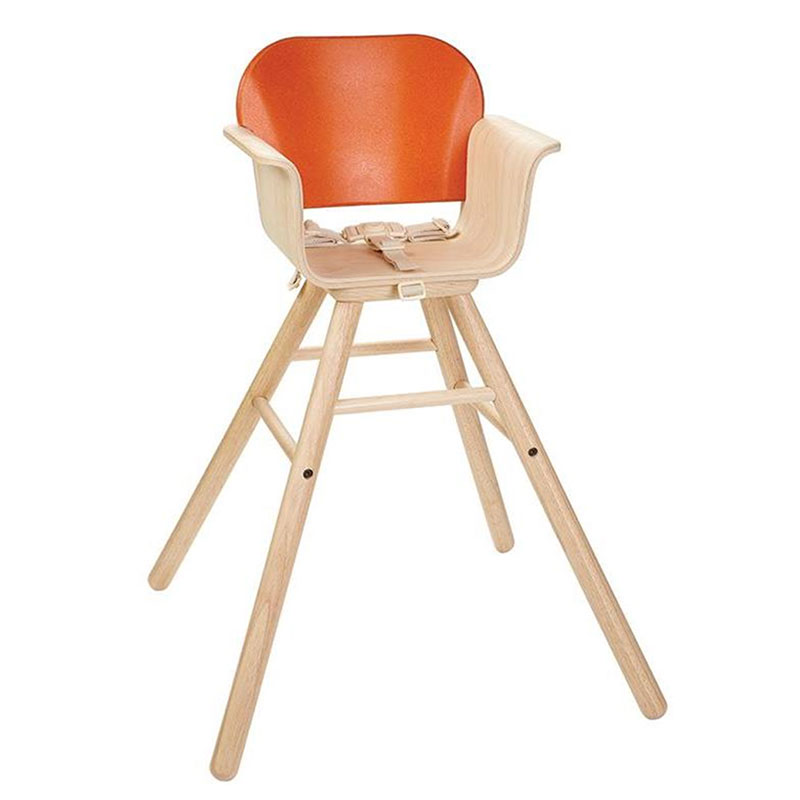 Plan Toys High Chair Orange