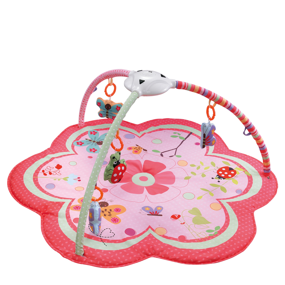 Konig Kids Baby Play Mat With Projection Music Pink