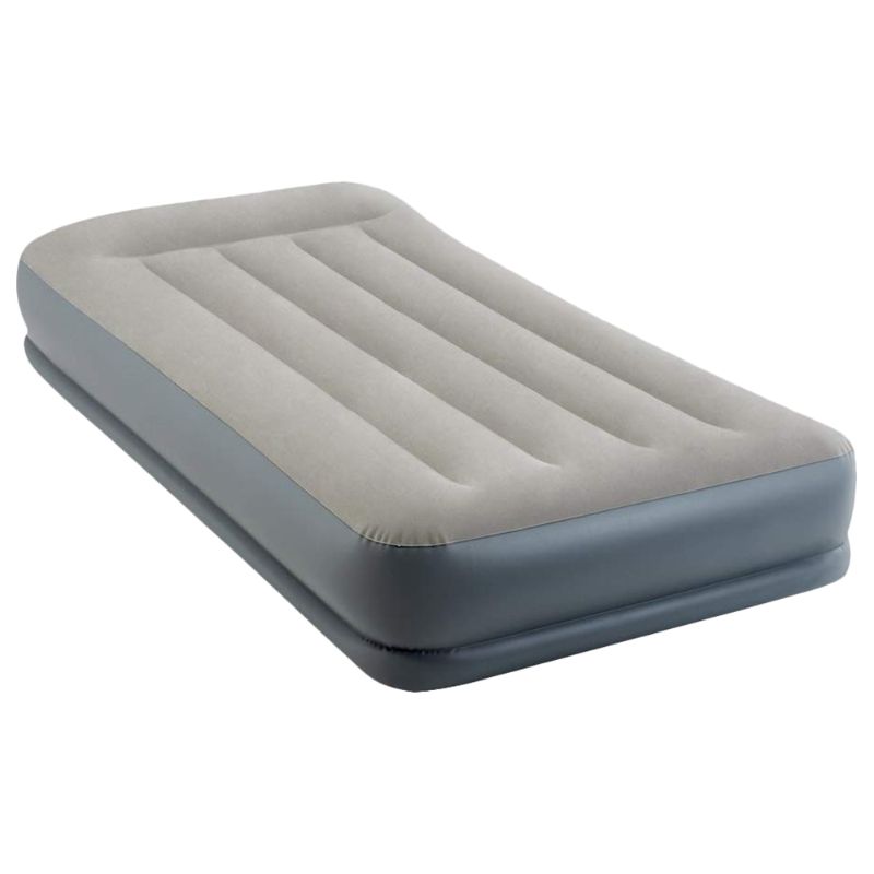Intex Fitted Polyester Twin Airbed Cover Multi Cover Only, Grey