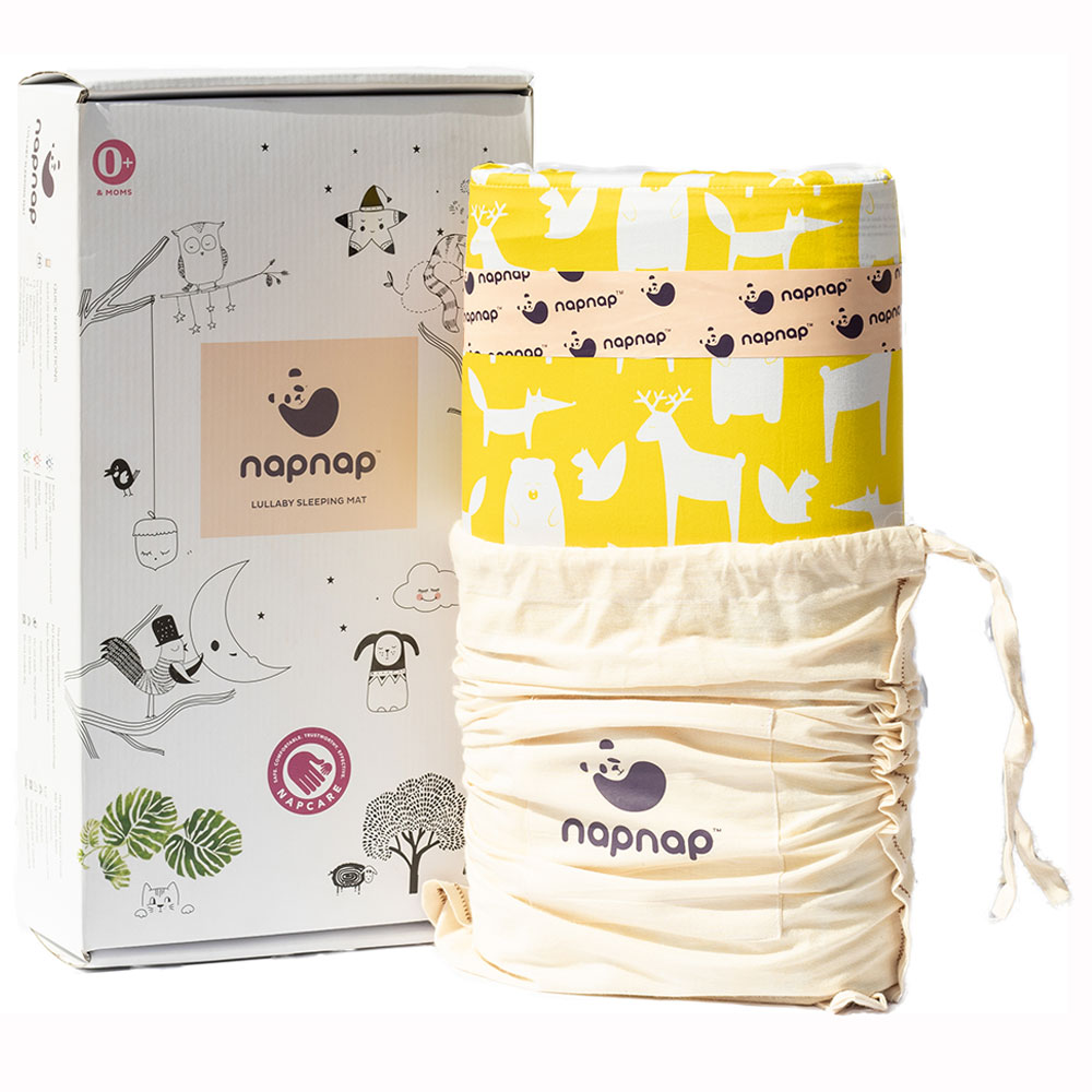 Napnap Sleep Aid Newborn Mat Ello Yellow