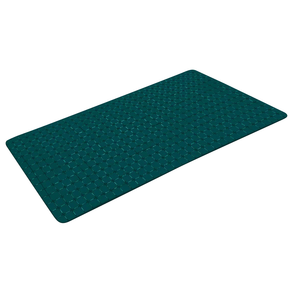 Story Home Bathtub Shower Floor Bath Mats Cyan Blue